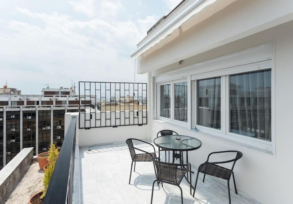 Penthouse Suite In The City Center Thessaloniki Exterior foto